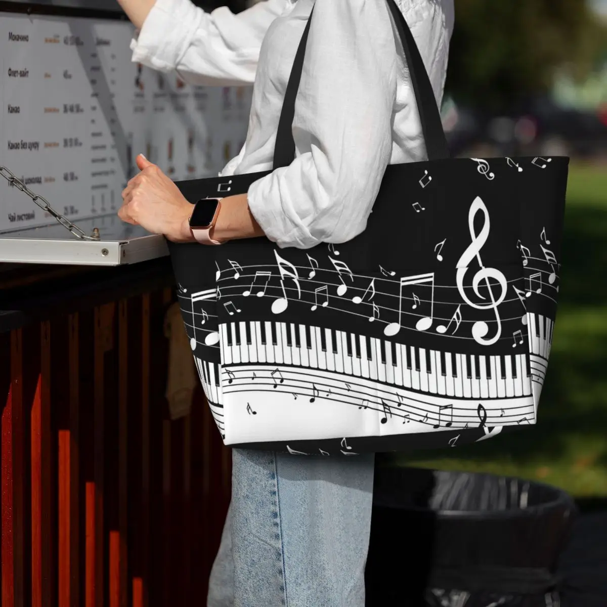 Abstract Piano Keys With Music - Yoga Fitness Music review and price