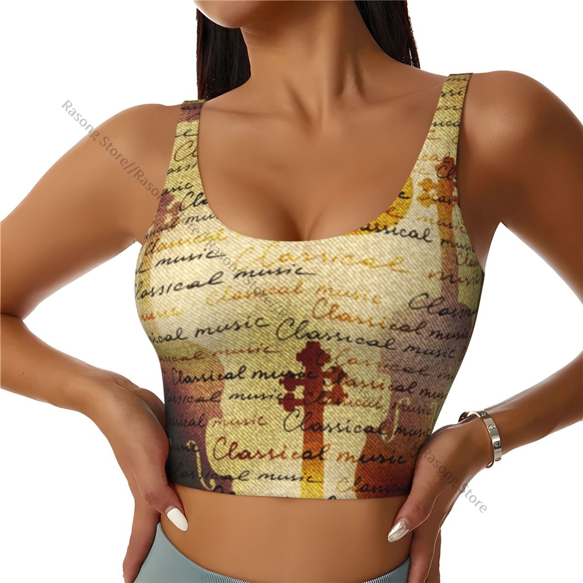Sports Bra Women Running Yoga  - Yoga Fitness Music review and price