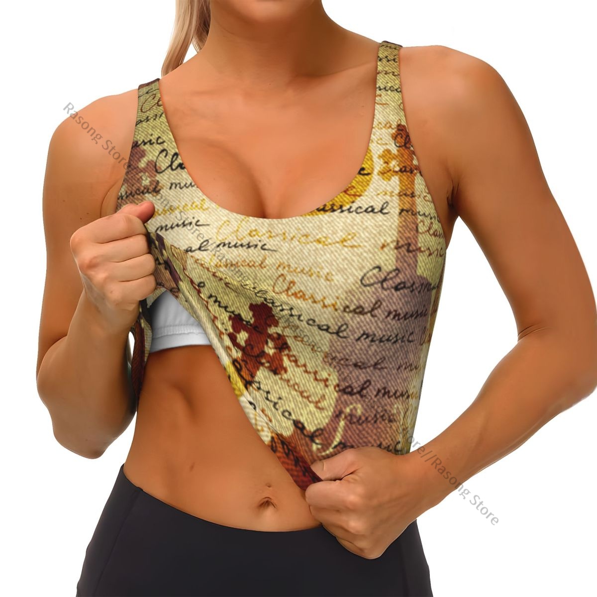 Sports Bra Women Running Yoga  - Yoga Fitness Music review and price