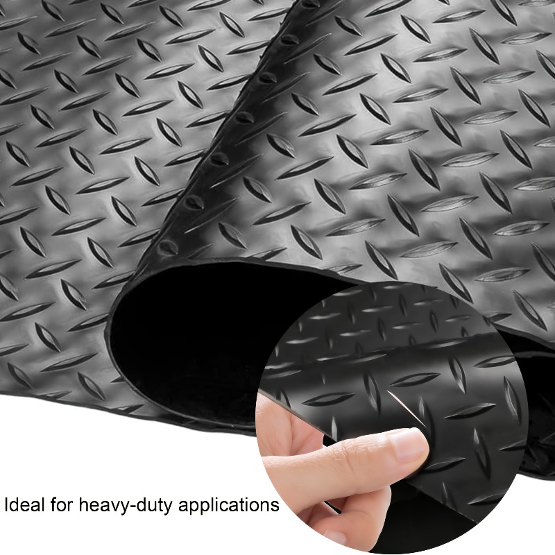 Rubber Diamond Floor Mat - Dur - Gym Floor Mats review and price