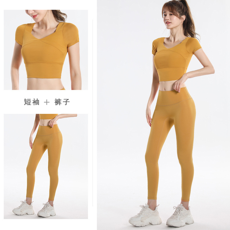 Quick Dry Set Sports Top With  - Yoga And Fitness review and price