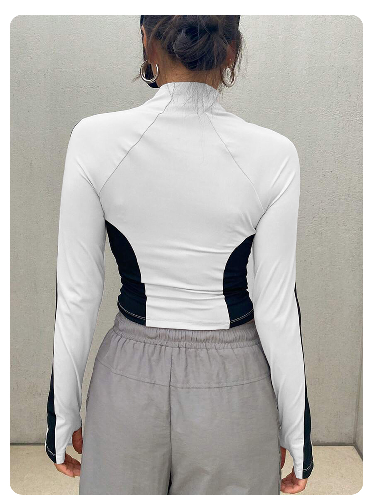 Yoga Clothes Stand Up Collar J - Yoga And Fitness review and price