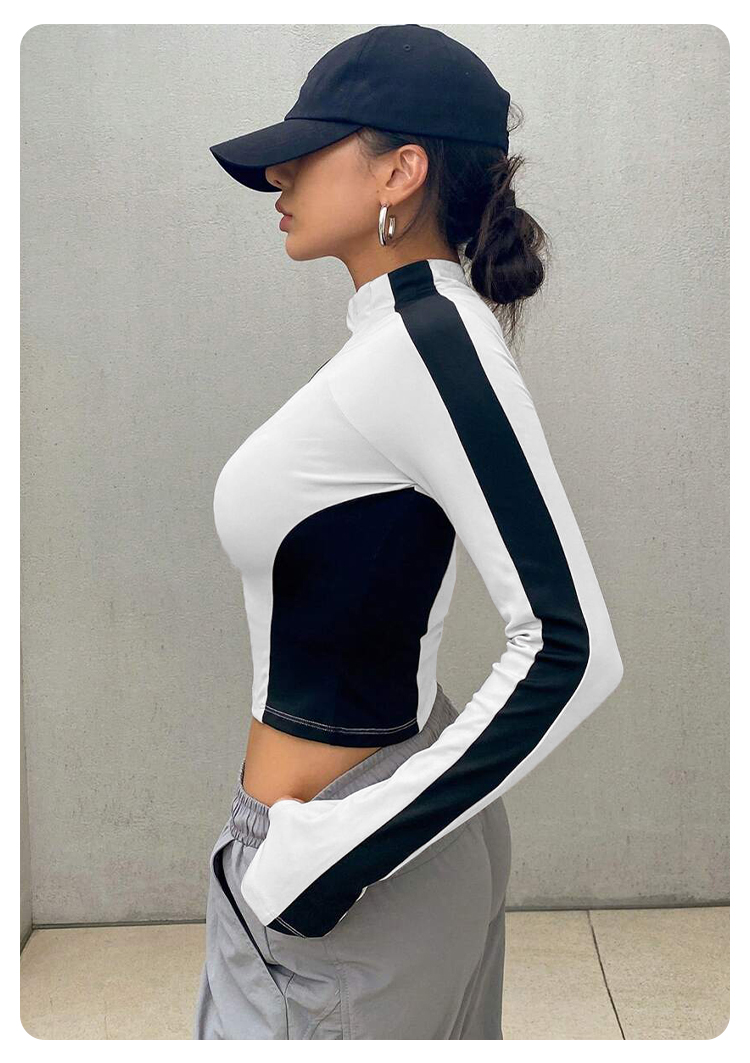 Yoga Clothes Stand Up Collar J - Yoga And Fitness review and price
