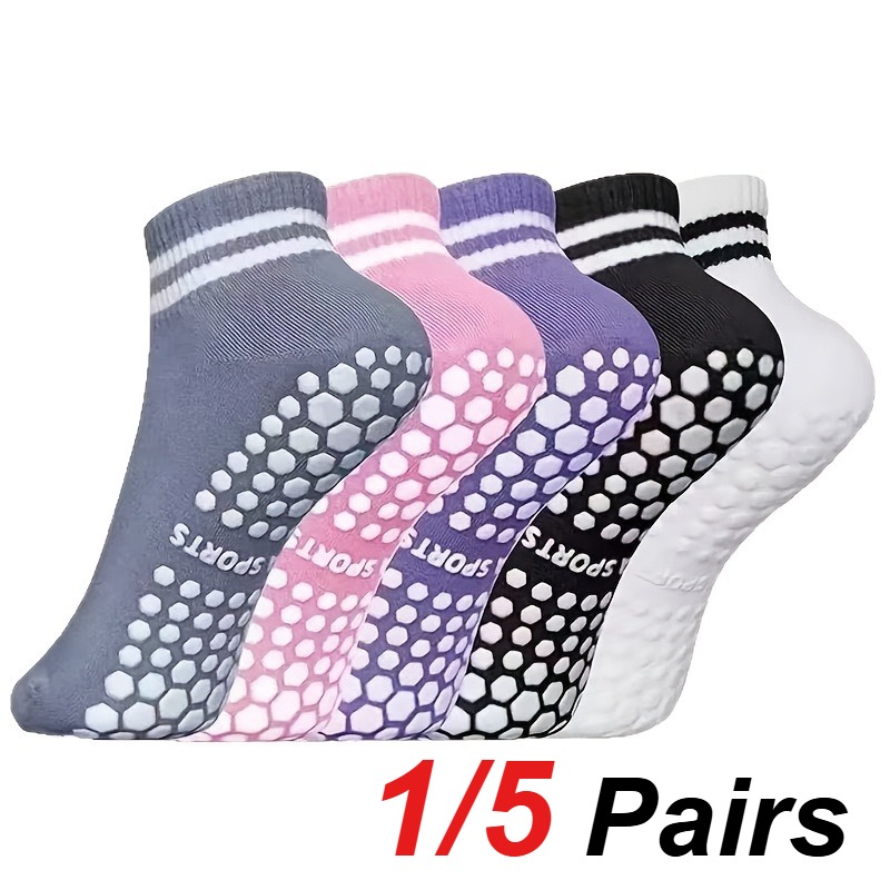 1/5 Pair Women's Silicone Anti - Yoga And Fitness review and price