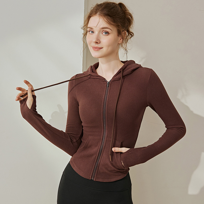 Autumn Winter New Women Long S - Yoga Fitness Hoodie review and price