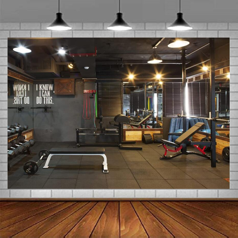 Gym Photography Backdrop Fitne - Yoga Fitness Videos Free review and price