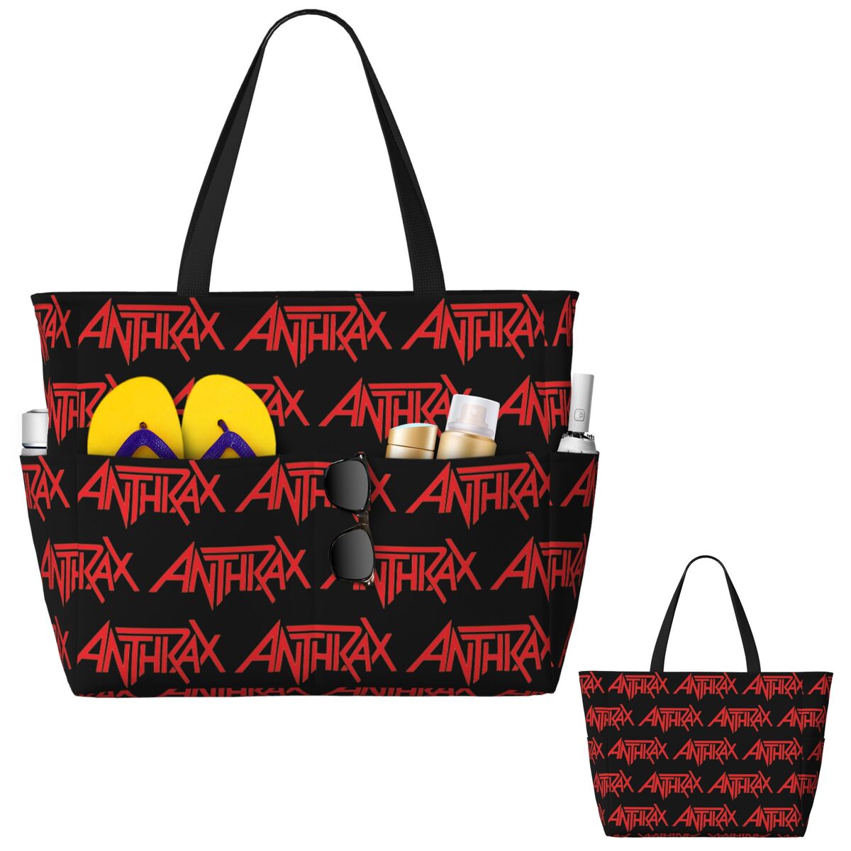 Anthrax Music Band Logo Beach  - Yoga Fitness Music review and price