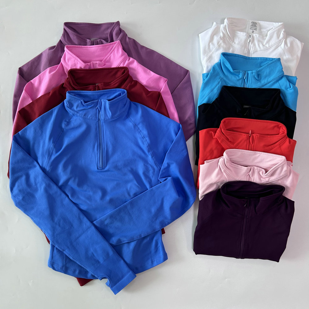 No Logo Yoga Jacket With Half  - Yoga And Fitness review and price